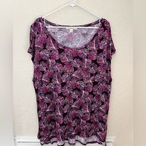 Sejour Vibrant Print Shirt